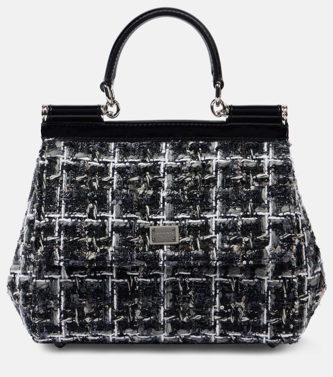 Borsa Sicily Medium in bouclé | Dolce&Gabbana