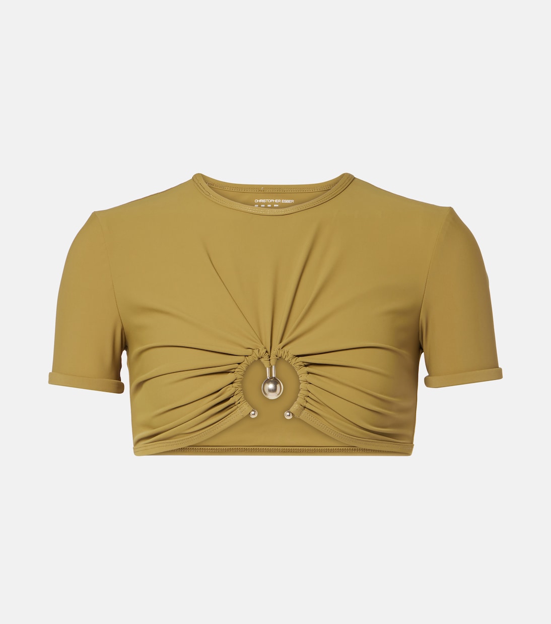 Top bikini Orbit in maglia | Christopher Esber