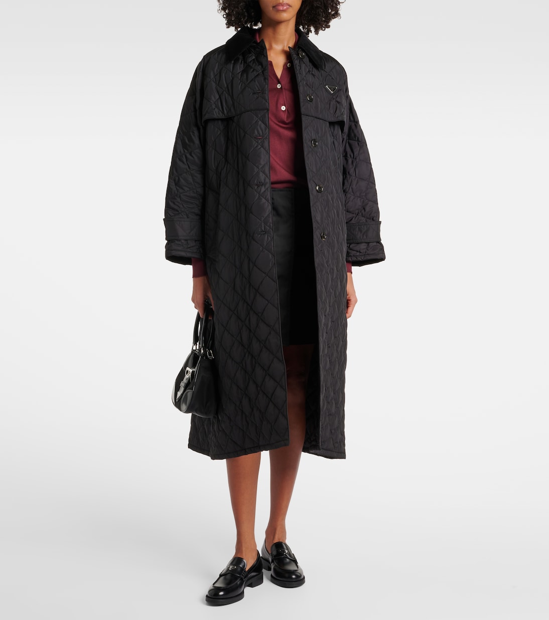 Minifalda de Re-Nylon | Prada