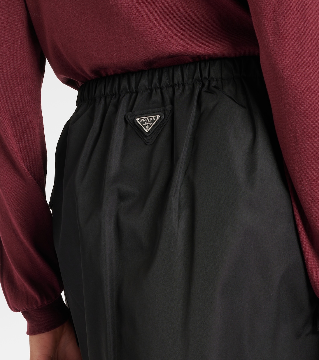 Minifalda de Re-Nylon | Prada