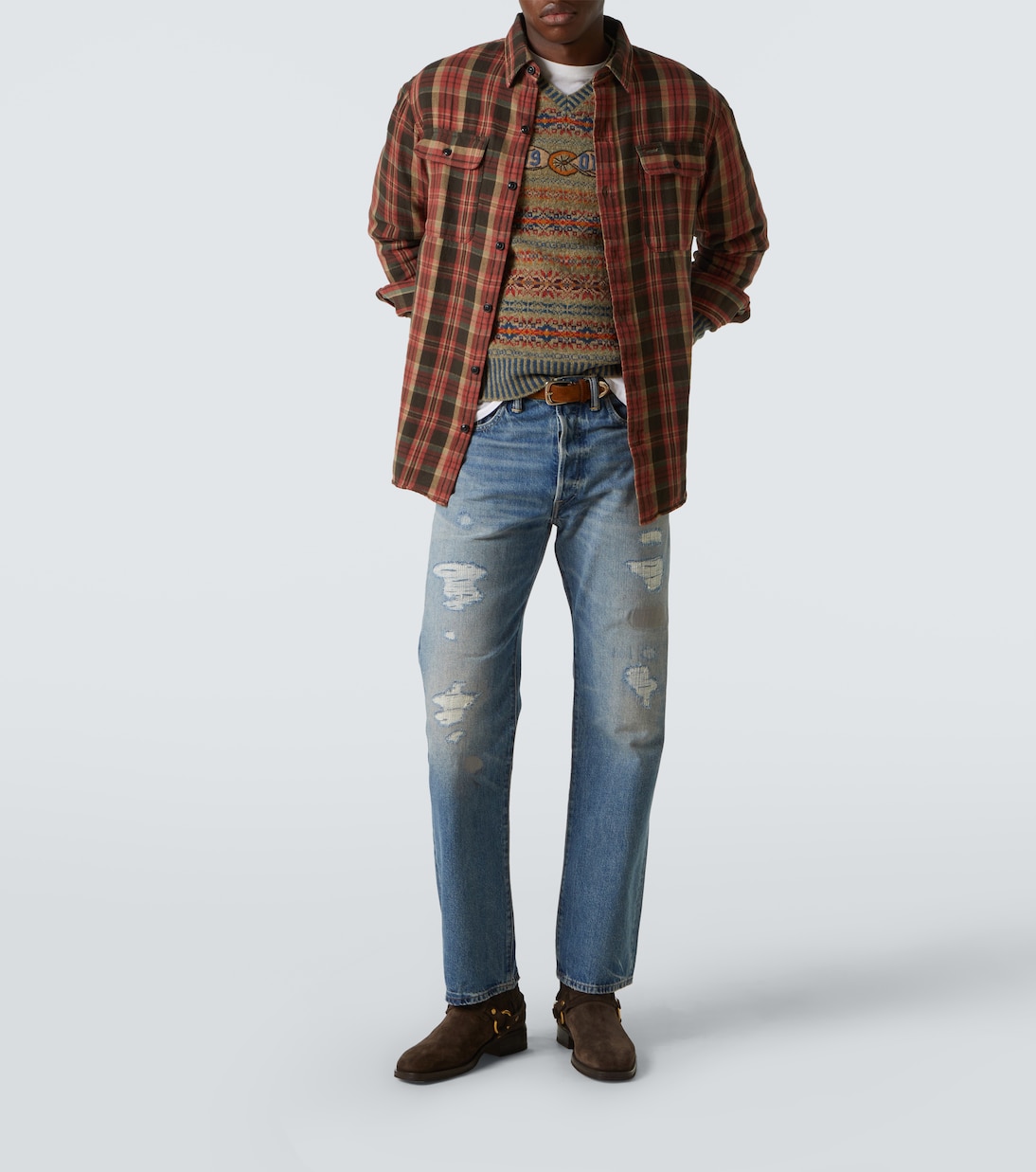 Camicia in cotone a quadri | RRL
