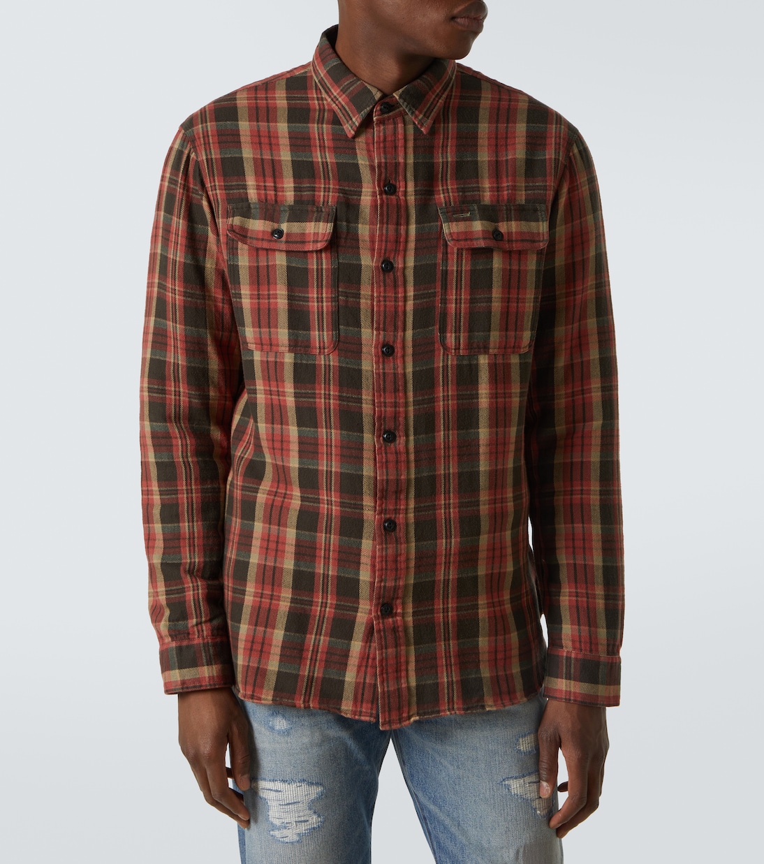 Camicia in cotone a quadri | RRL