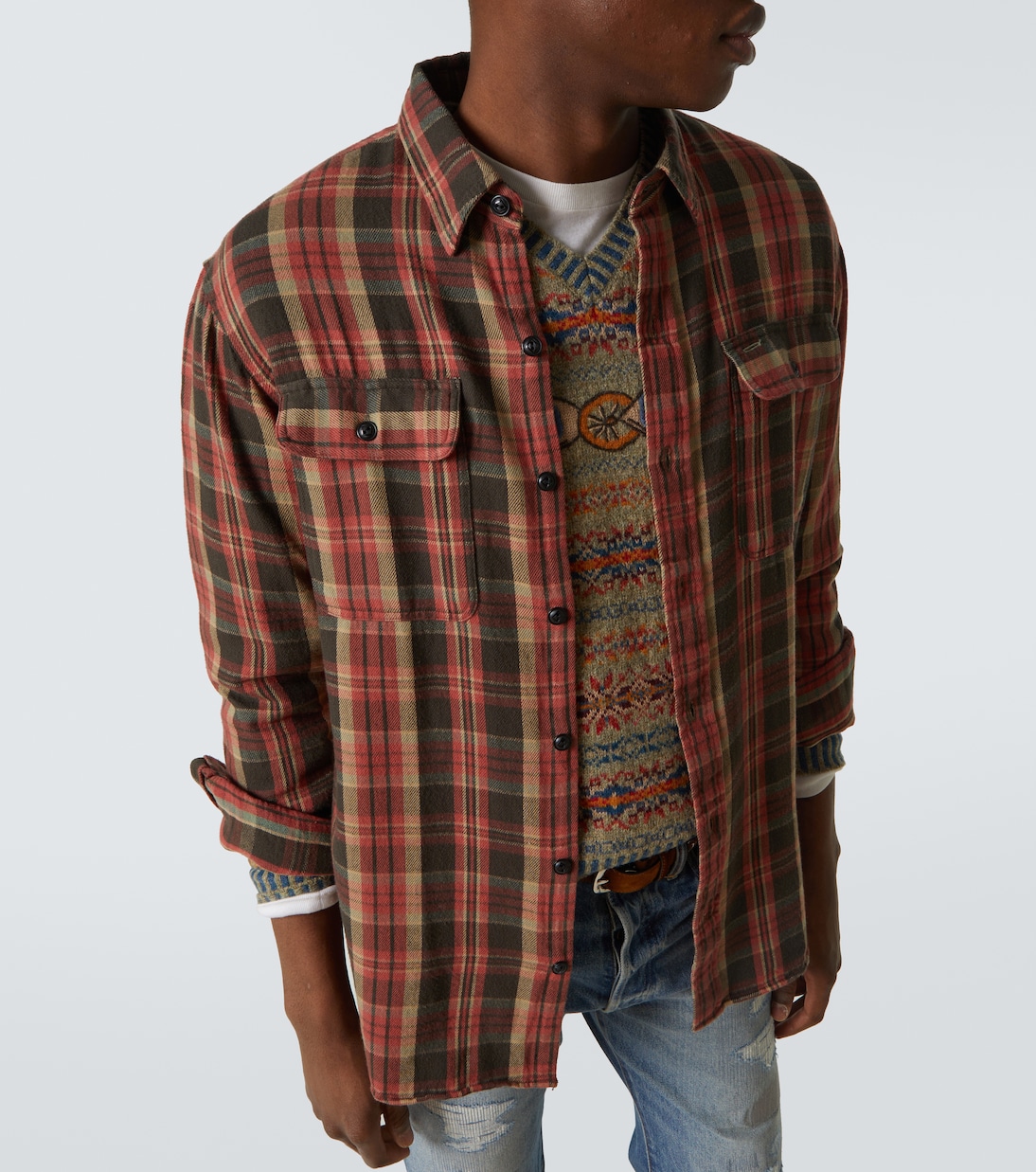 Camicia in cotone a quadri | RRL