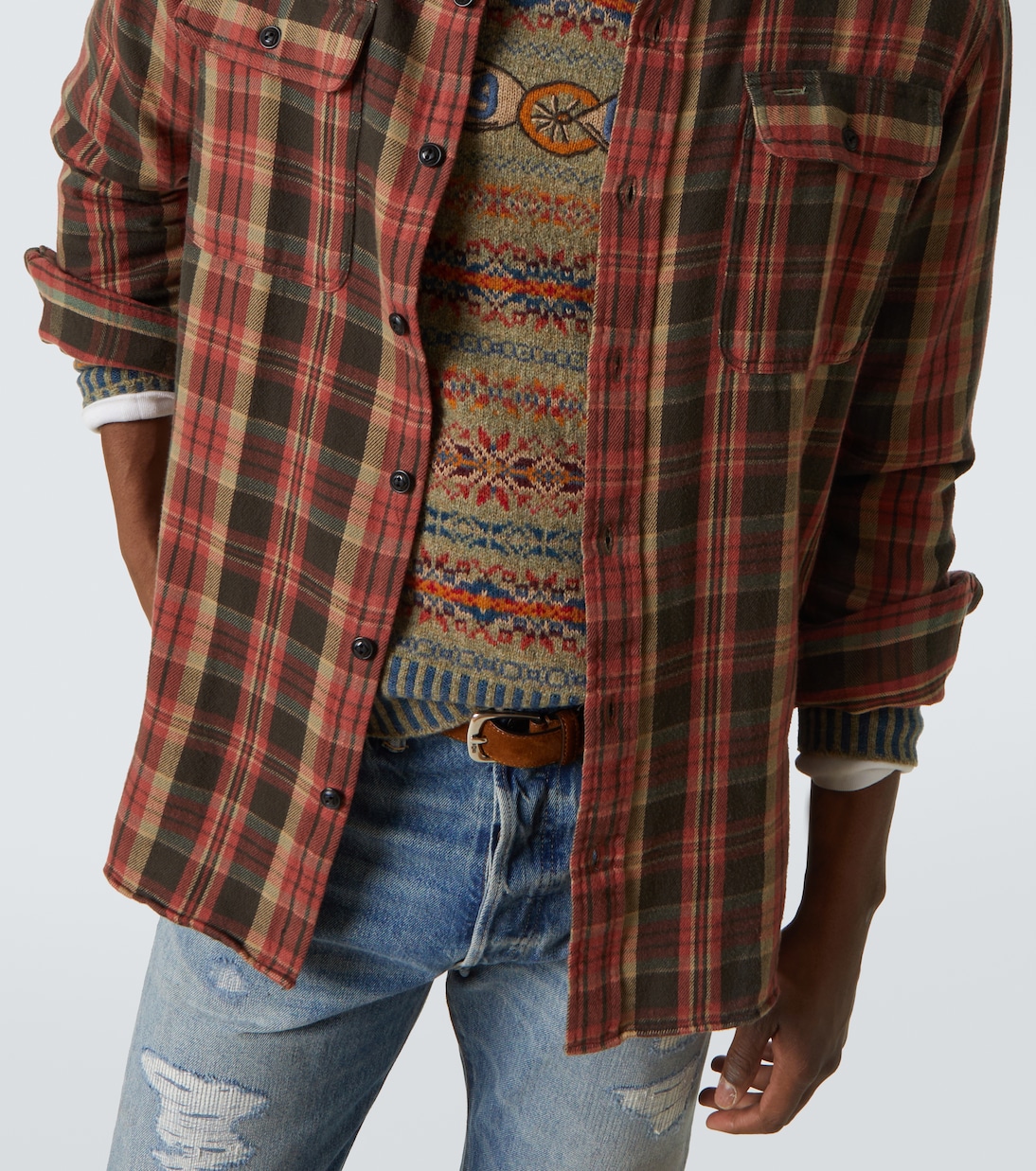 Camicia in cotone a quadri | RRL