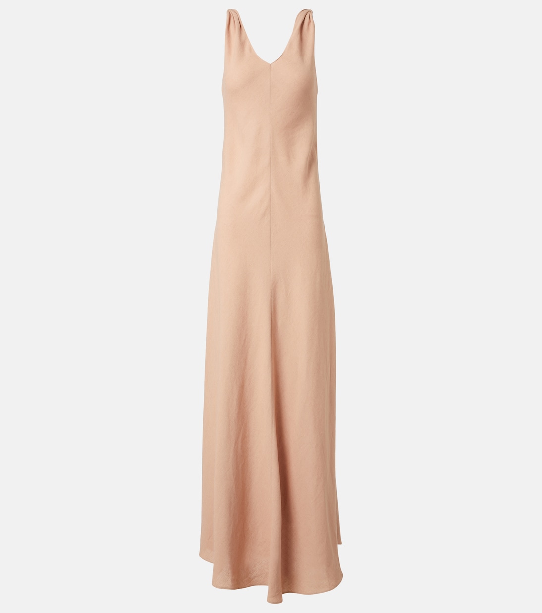 Callie linen crêpe maxi dress | Loro Piana