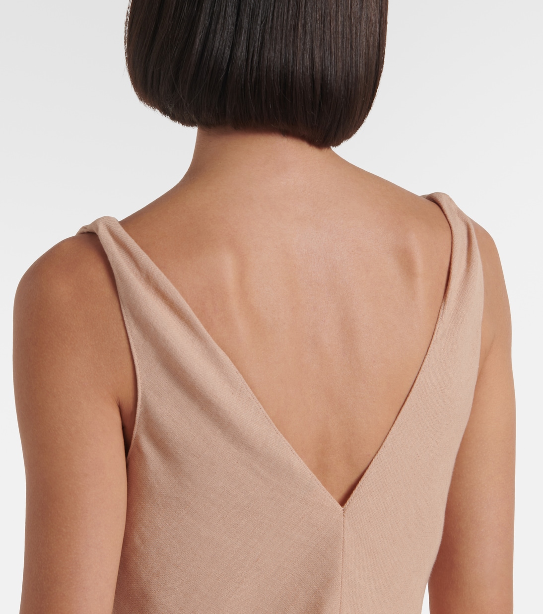 Callie linen crêpe maxi dress | Loro Piana