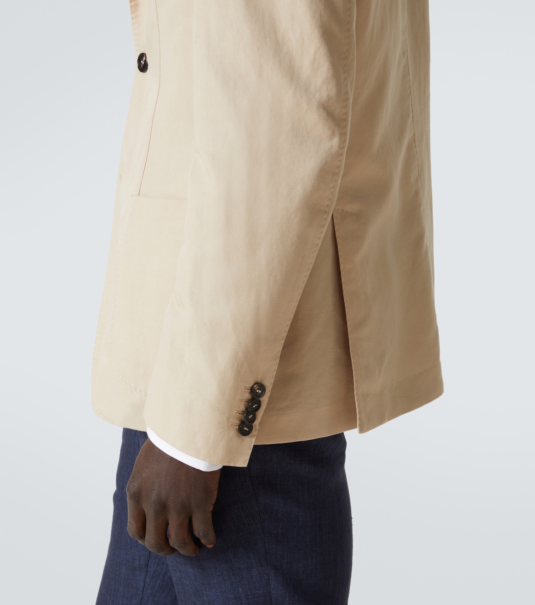 Blazer in lino e cotone | Incotex