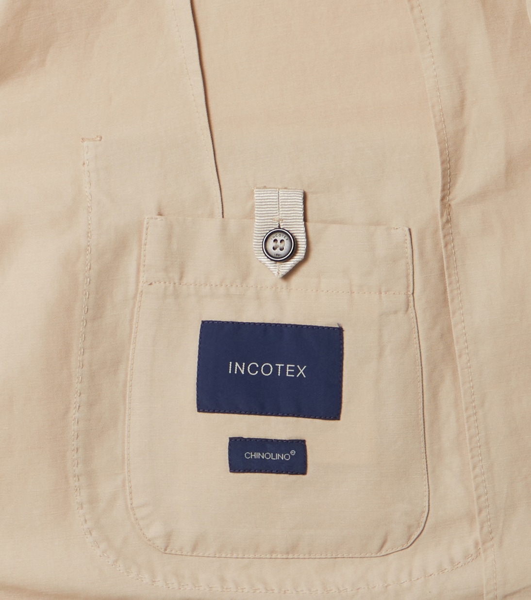 Blazer in lino e cotone | Incotex