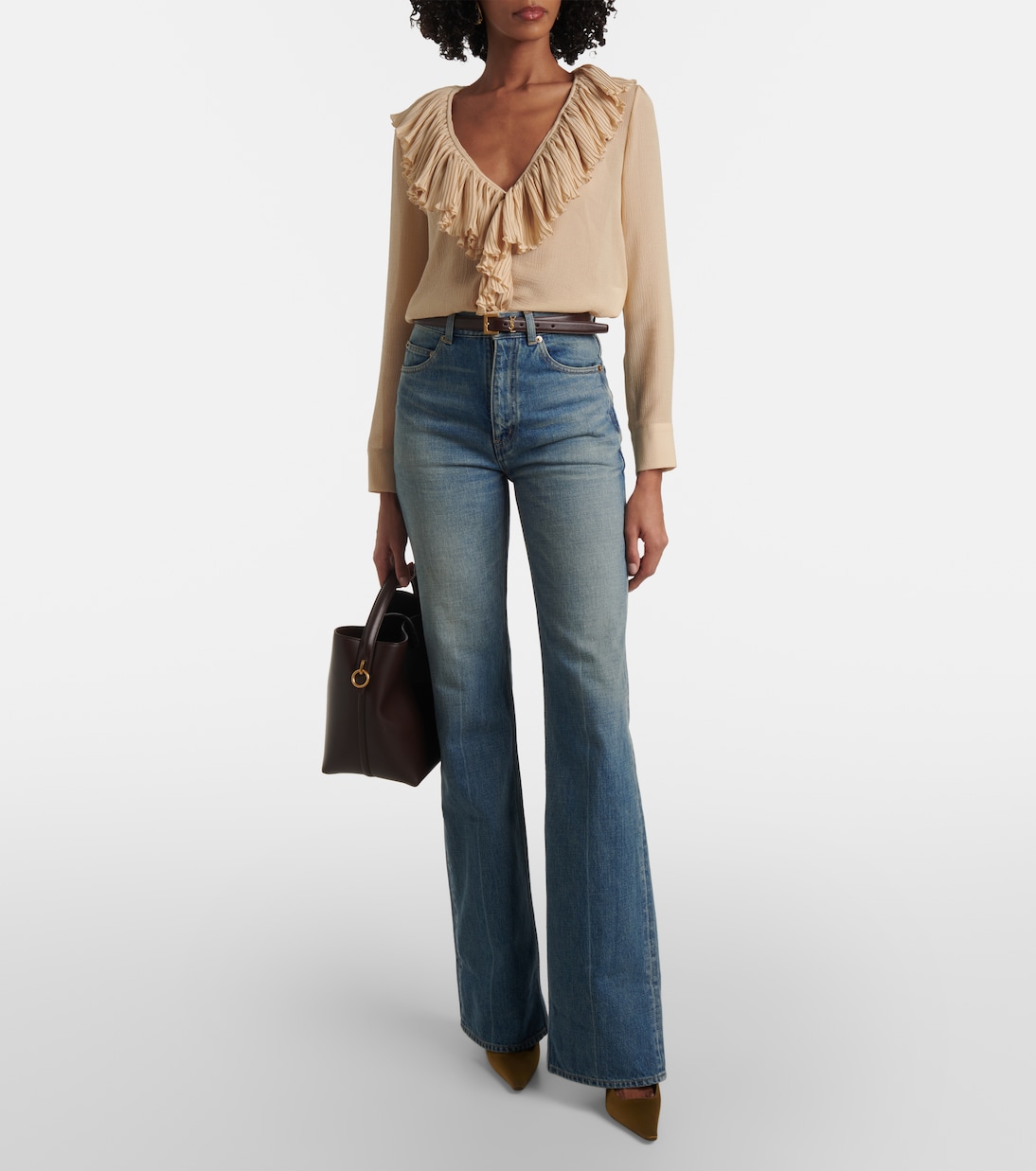 Blouse en soie | Saint Laurent