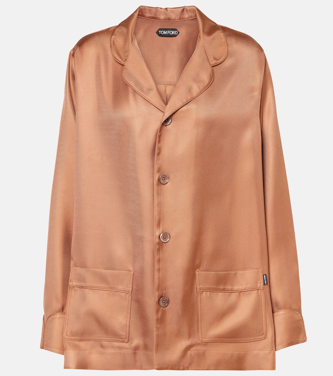Camicia in twill di seta | Tom Ford