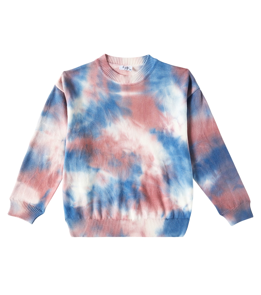 Pullover in cotone tie-dye | Il Gufo