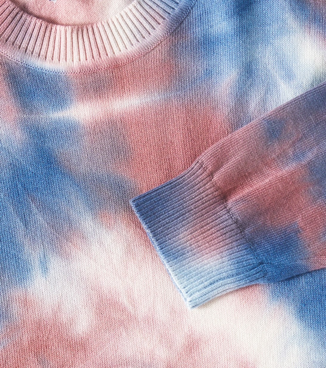 Pullover in cotone tie-dye | Il Gufo