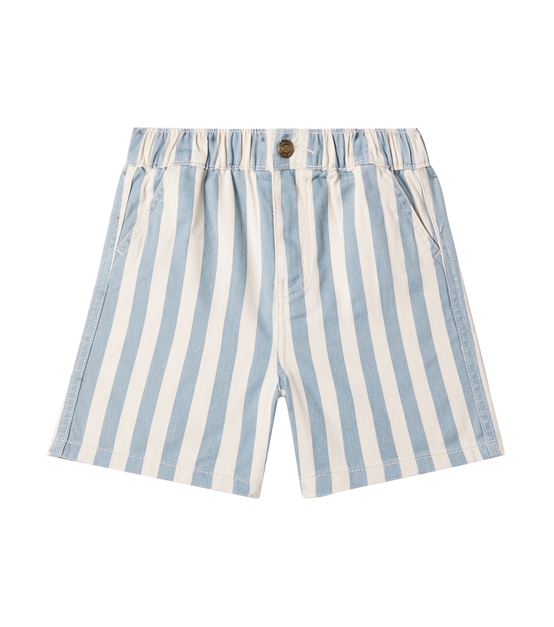 Shorts di jeans Dawson a righe | Rylee + Cru
