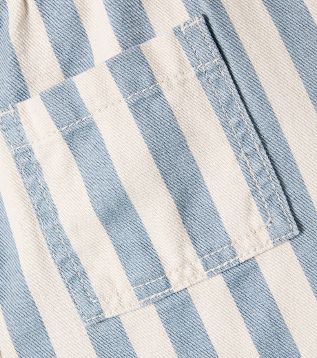 Shorts di jeans Dawson a righe | Rylee + Cru