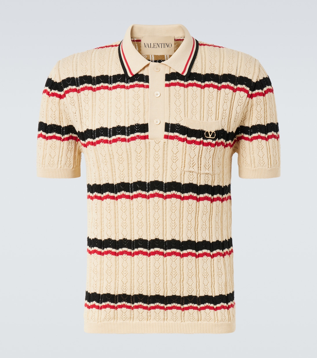 Polohemd VLogo aus Baumwolle | Valentino