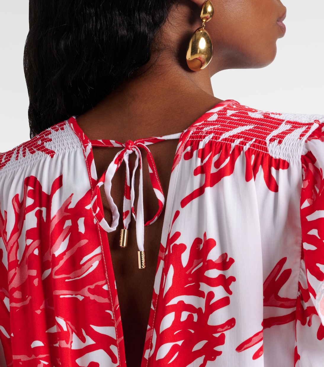 Jess printed tiered minidress | Melissa Odabash