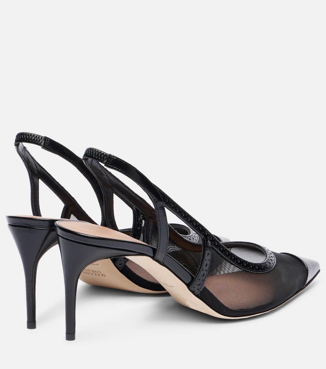 Pumps slingback Aubrey 70 in mesh | Malone Souliers