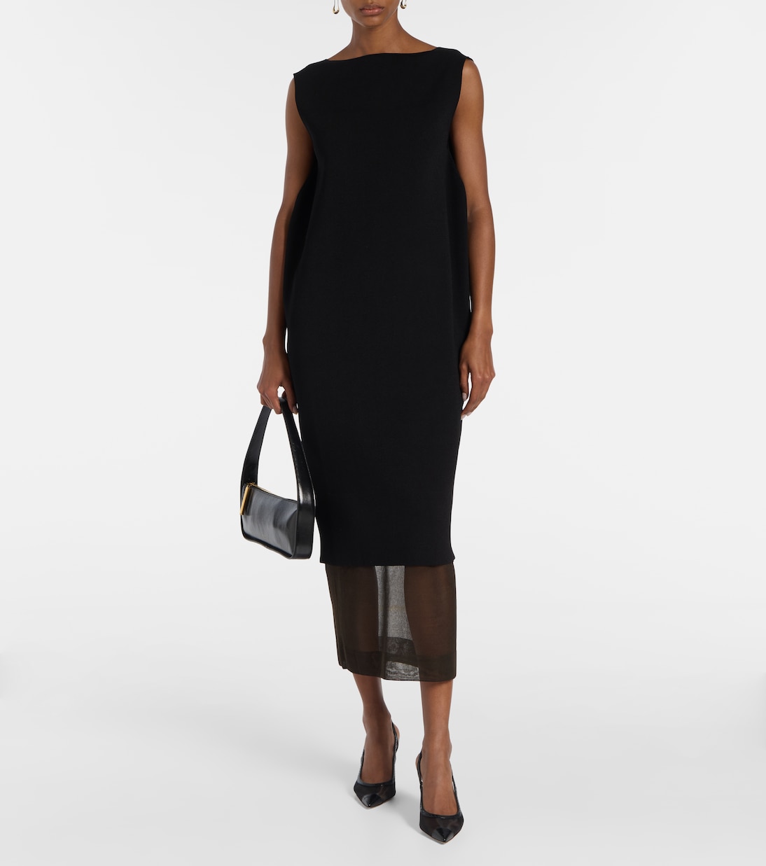Pumps slingback Aubrey 70 in mesh | Malone Souliers