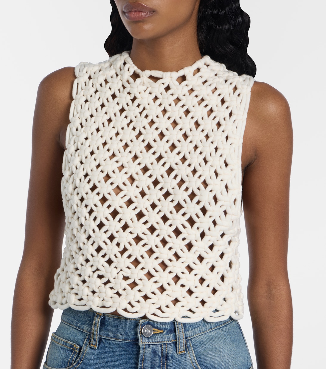 Top en coton mélangé | Alaïa