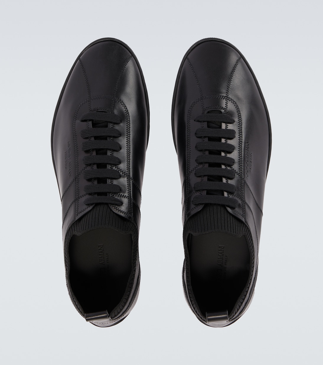 Sneakers aus Leder | Giorgio Armani