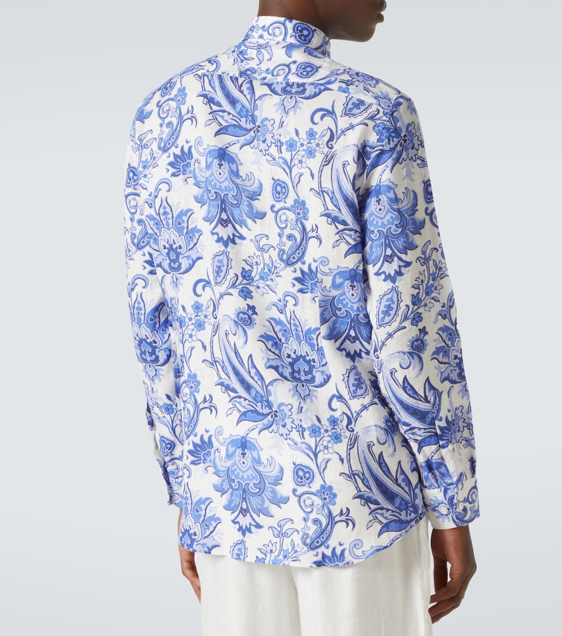 Camisa Roma de lino estampada | Etro
