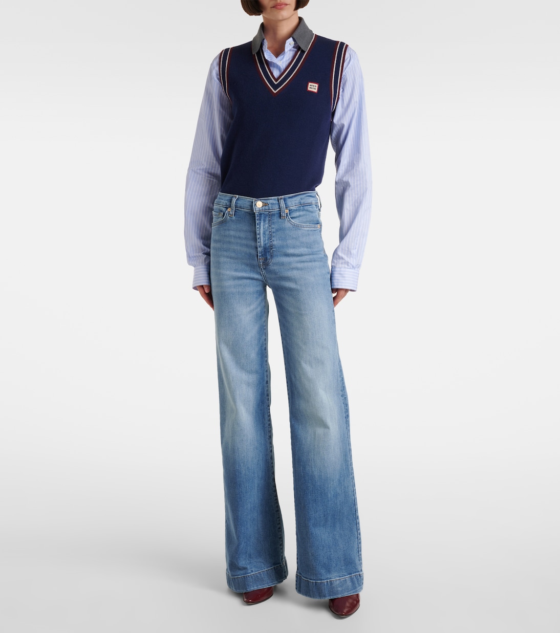 Wide-Leg Jeans Modern Dojo | 7 For All Mankind