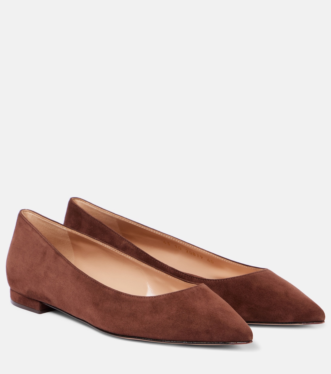 Ballerinas Gianvito aus Veloursleder | Gianvito Rossi