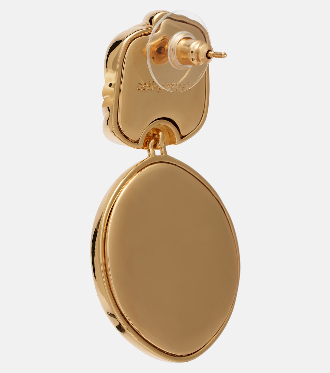 Crystal-embellished drop earrings | Self-Portrait