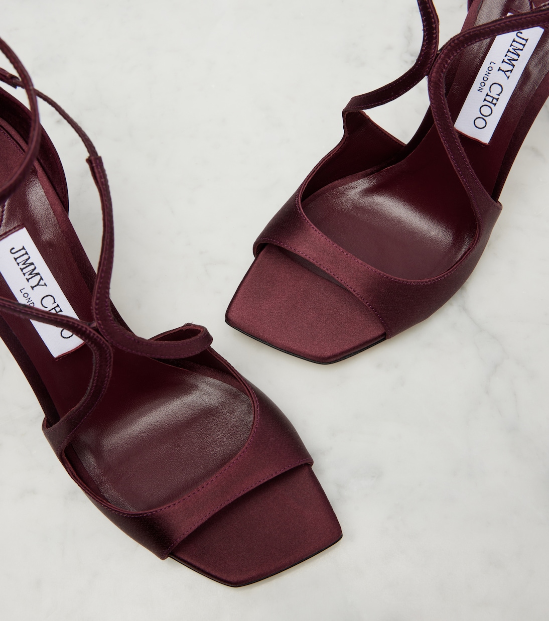 Sandalias Azia 95 de satén  | Jimmy Choo