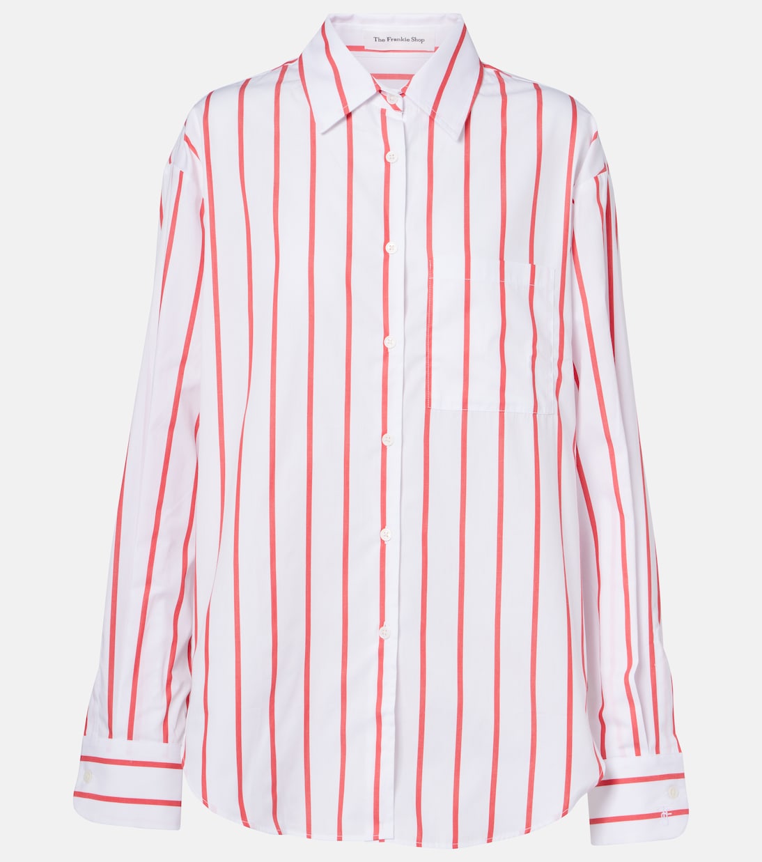 Camicia Lui in popeline di cotone a righe | The Frankie Shop