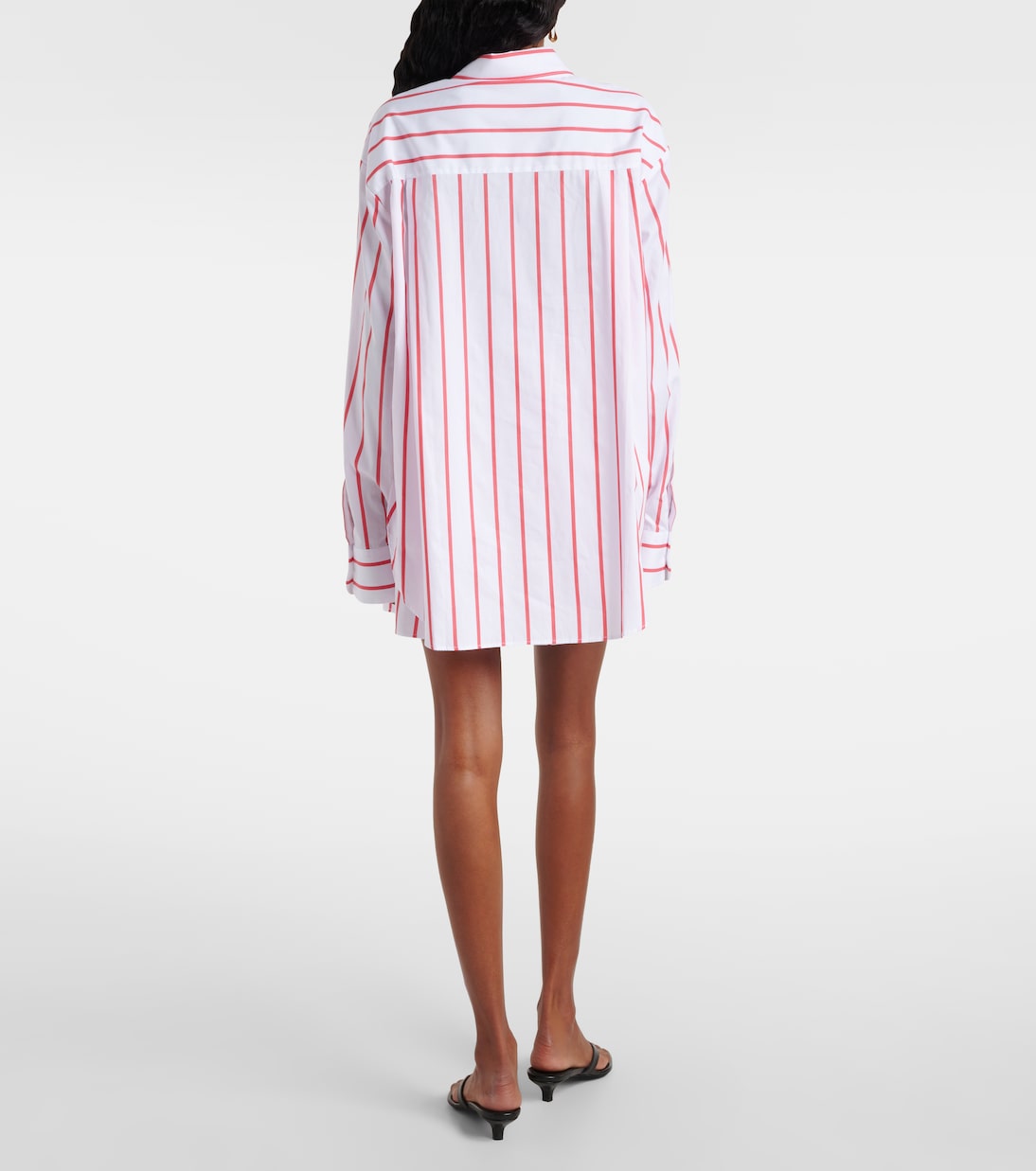 Camicia Lui in popeline di cotone a righe | The Frankie Shop