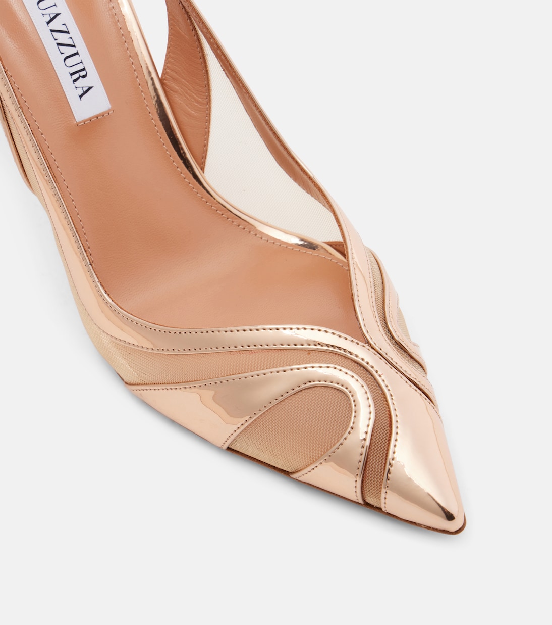 Lune 85 slingback pumps | Aquazzura
