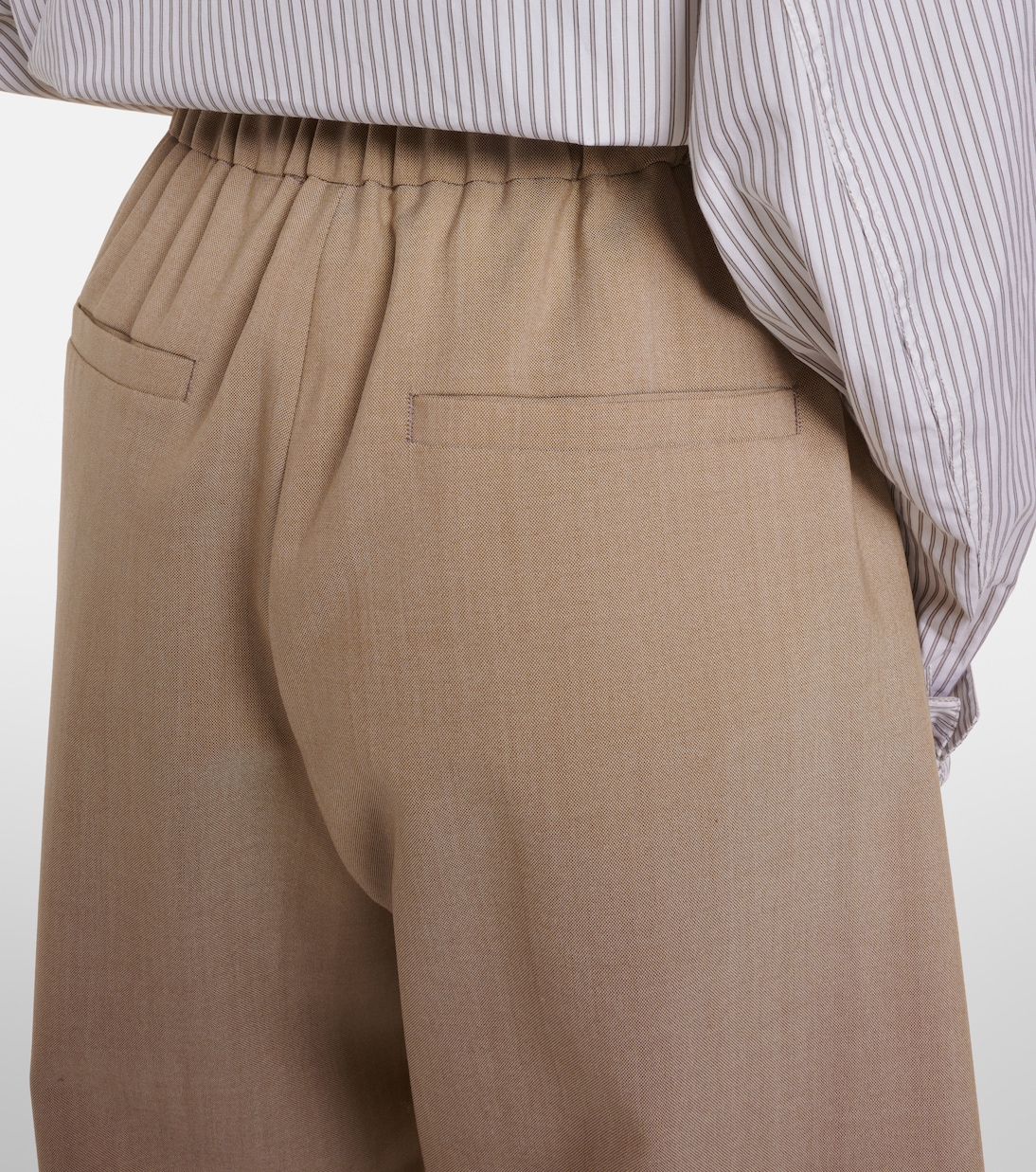 Pantaloni Salvo in lana vergine a gamba larga | Sportmax