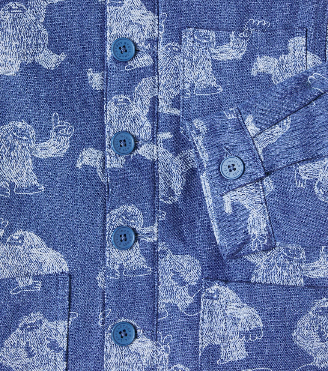 Giacca di jeans con stampa | Stella McCartney Kids