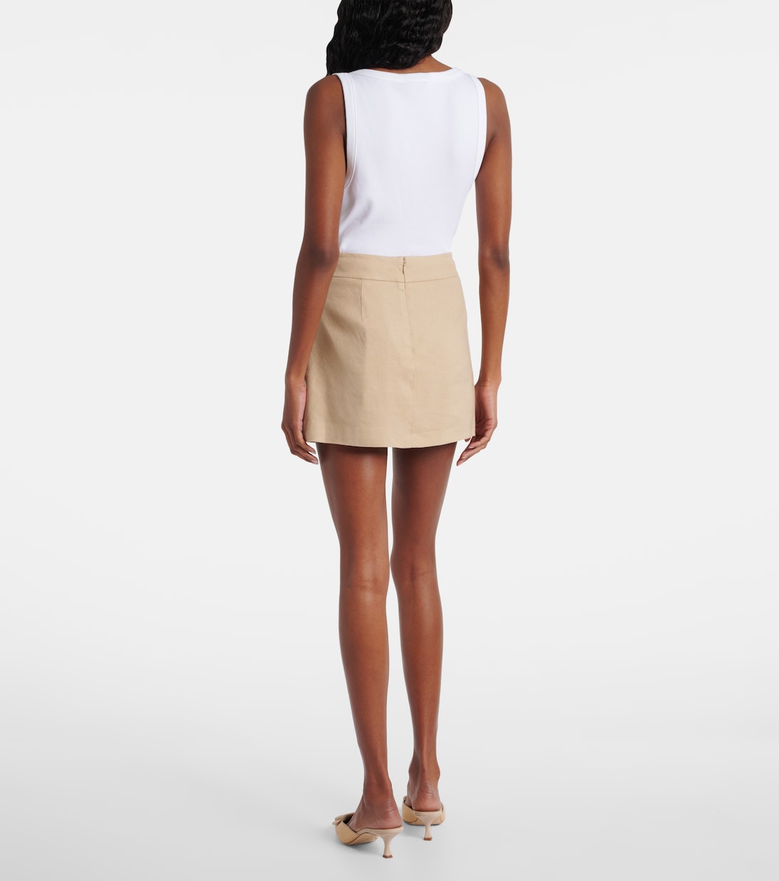 Skort Alvara aus einem Leinengemisch | Veronica Beard