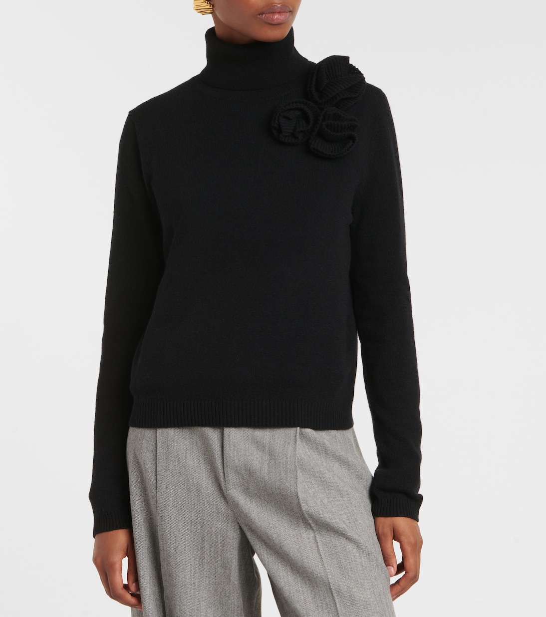Dolcevita in lana e cashmere | Jardin des Orangers