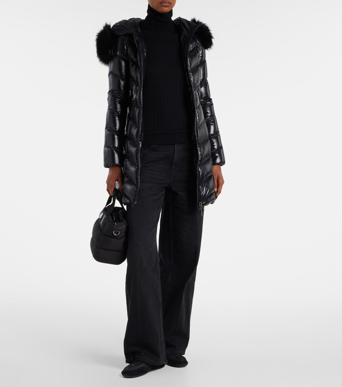 معطف مبطن ومحشو بريش الإوز Fulmarus | Moncler