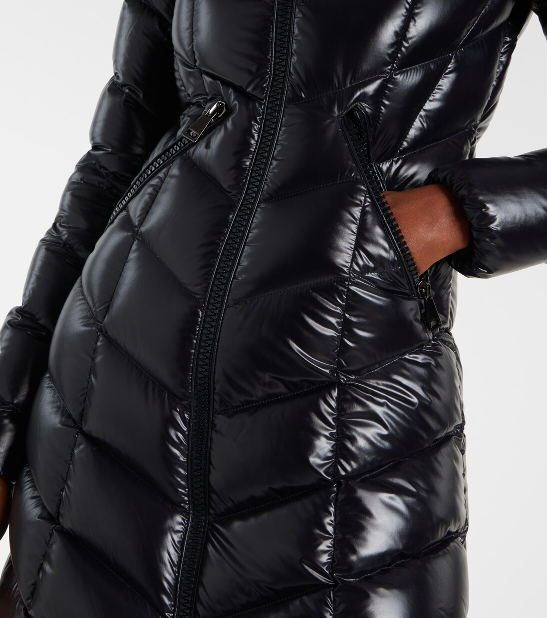 معطف مبطن ومحشو بريش الإوز Fulmarus | Moncler