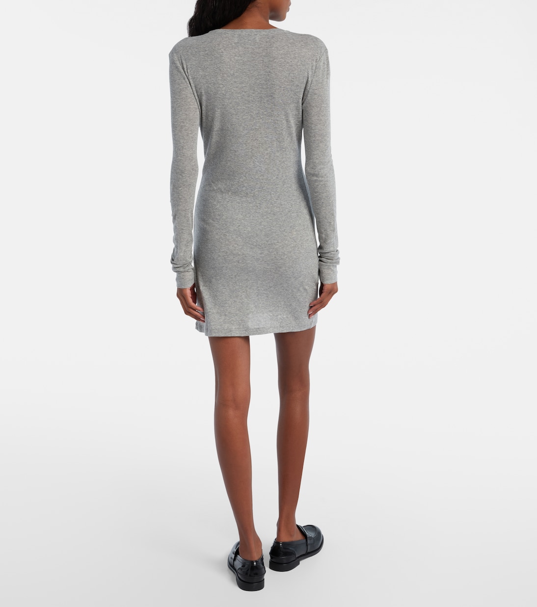 Minikleid aus Baumwoll-Jersey | Miu Miu