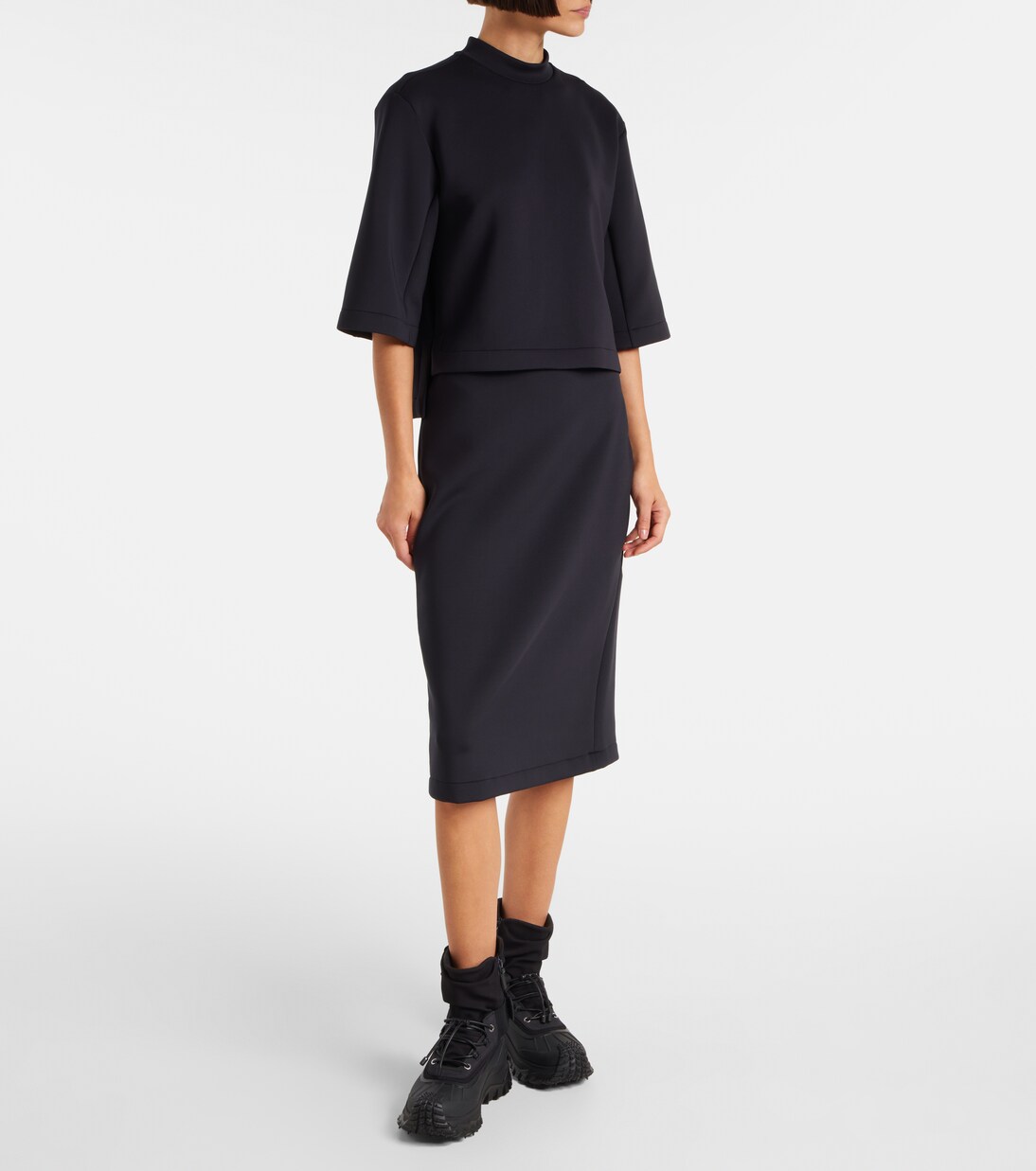Falda tubo de tiro alto | Moncler Genius