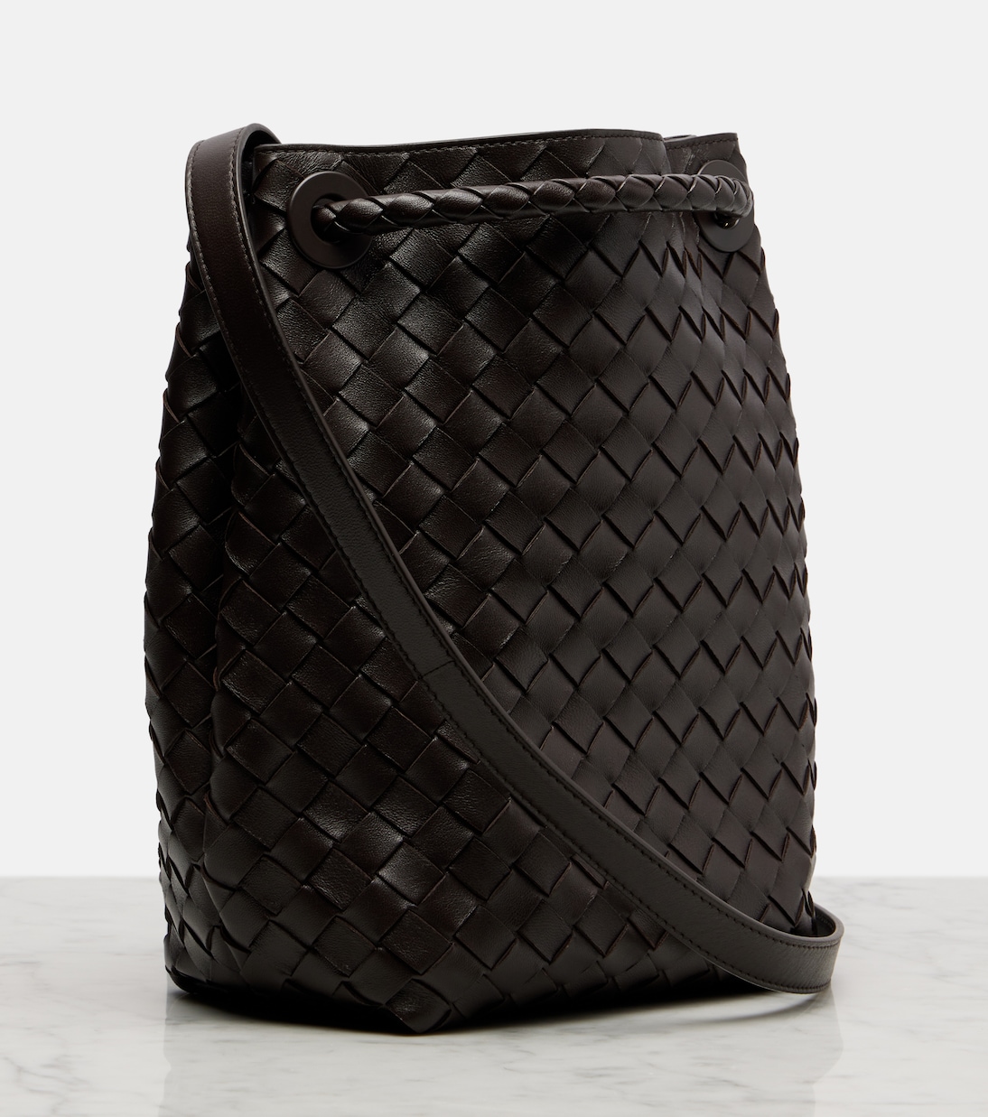Andiamo Knot S号皮革水桶包 | Bottega Veneta