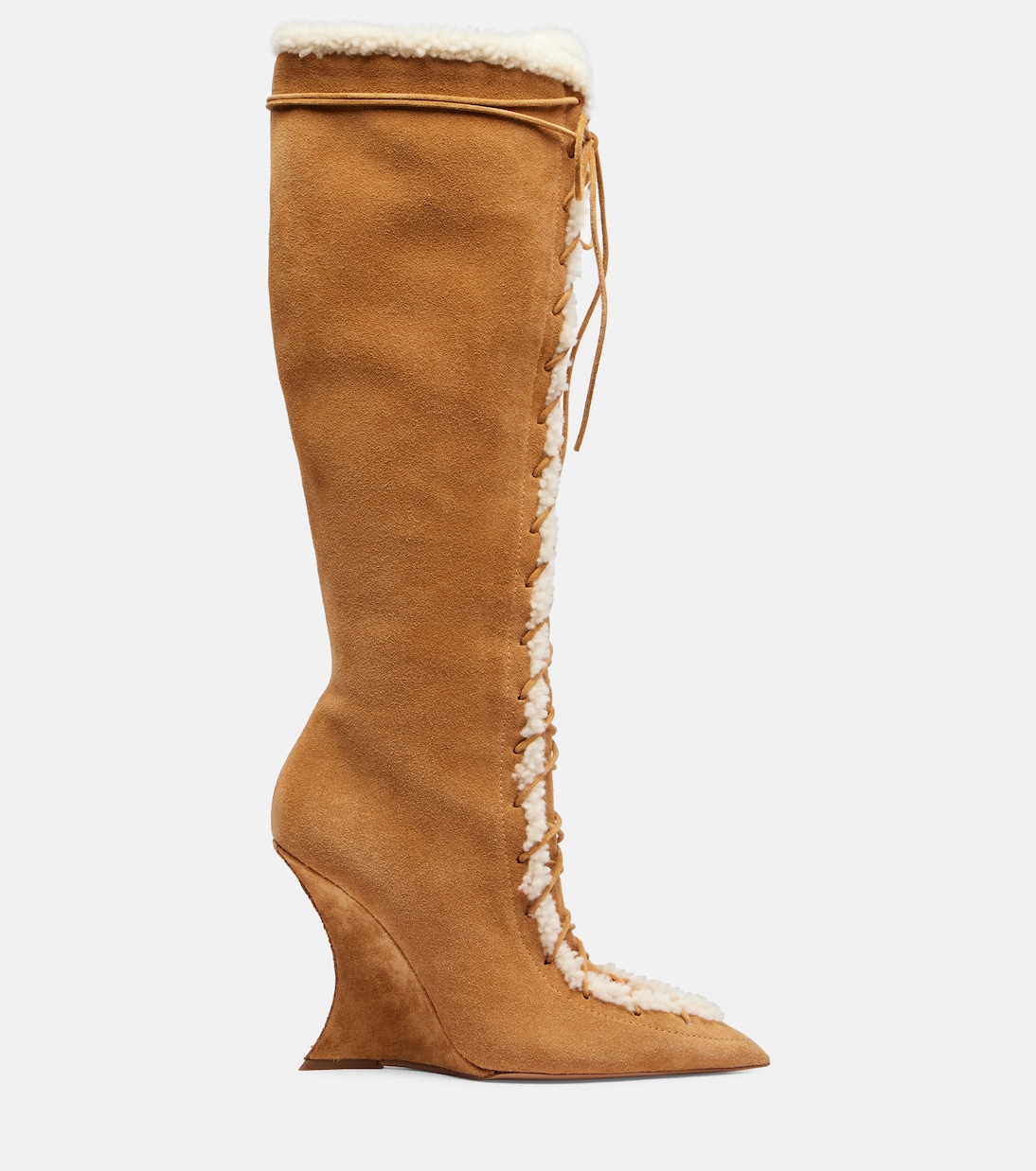 Nina 105 suede knee-high boots | Paris Texas