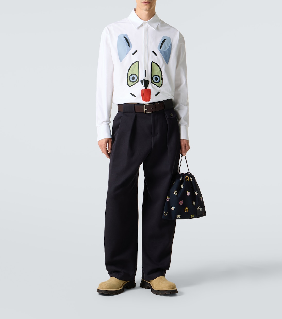 X Louis Wain Oxford-Hemd aus Baumwolle | Loewe