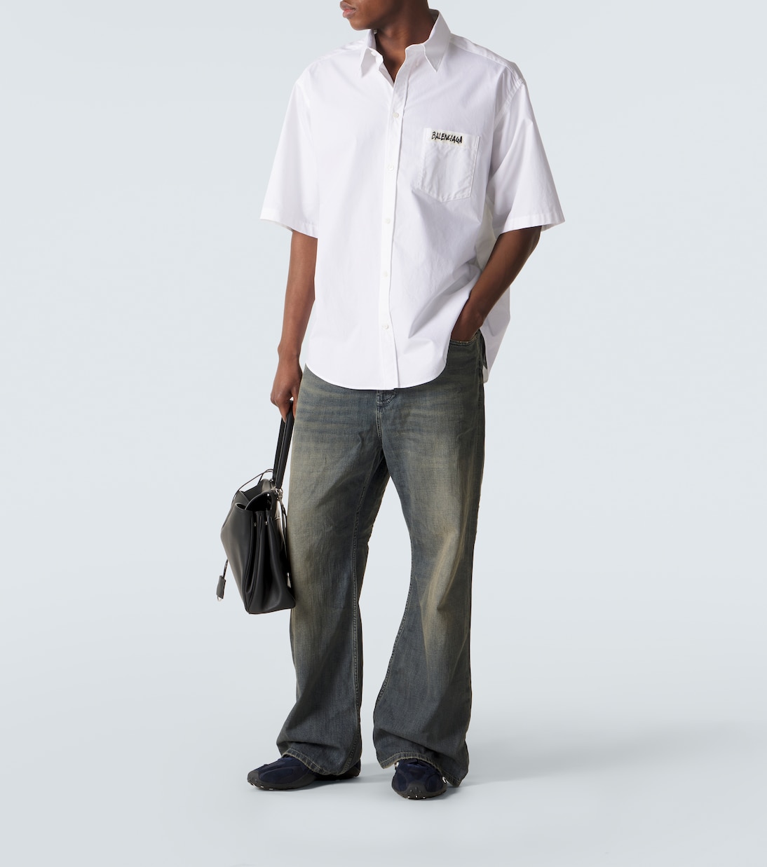 Monday Ultra corduroy-trimmed sneakers | Balenciaga