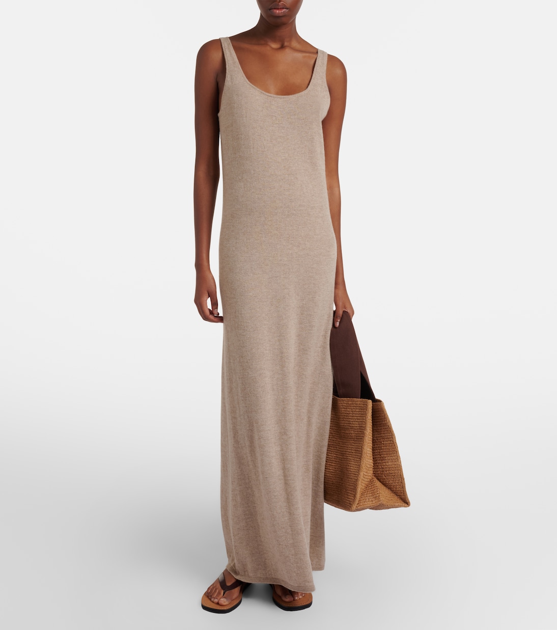 Loretta raffia tote bag | The Row