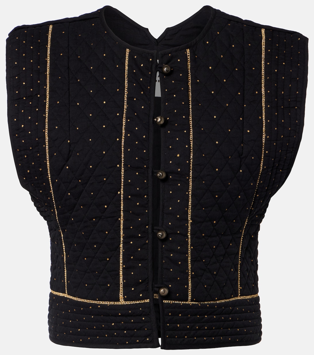 Volana embellished cropped cotton vest | Marant Etoile