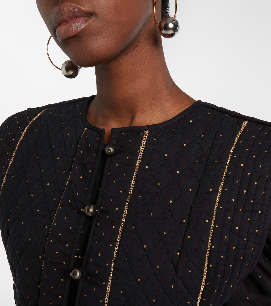 Volana embellished cropped cotton vest | Marant Etoile