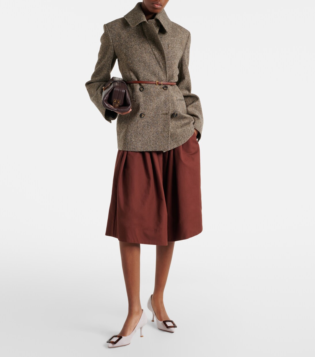 Viv' in The City suede pumps | Roger Vivier