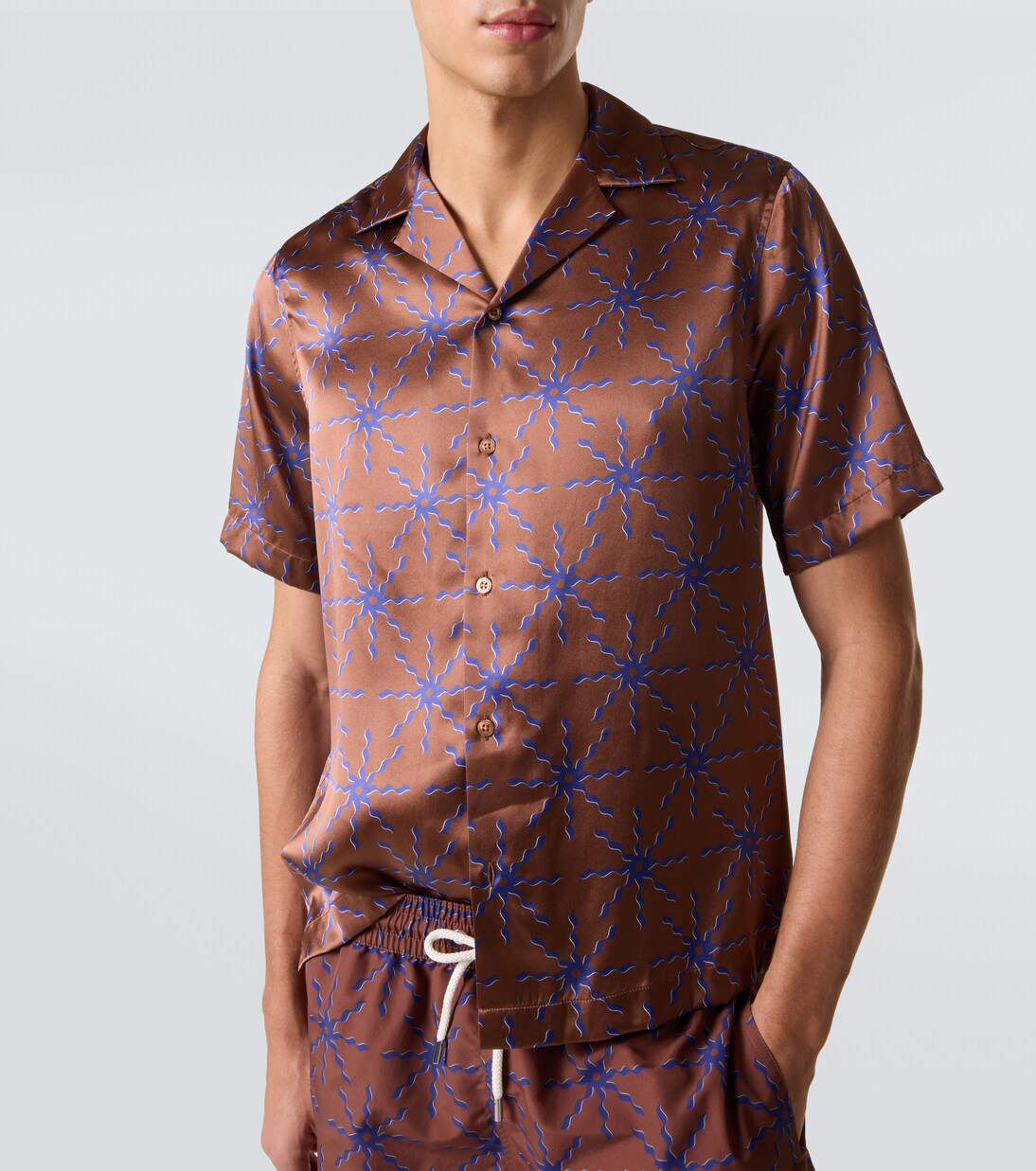 Roberto silk shirt | Frescobol Carioca