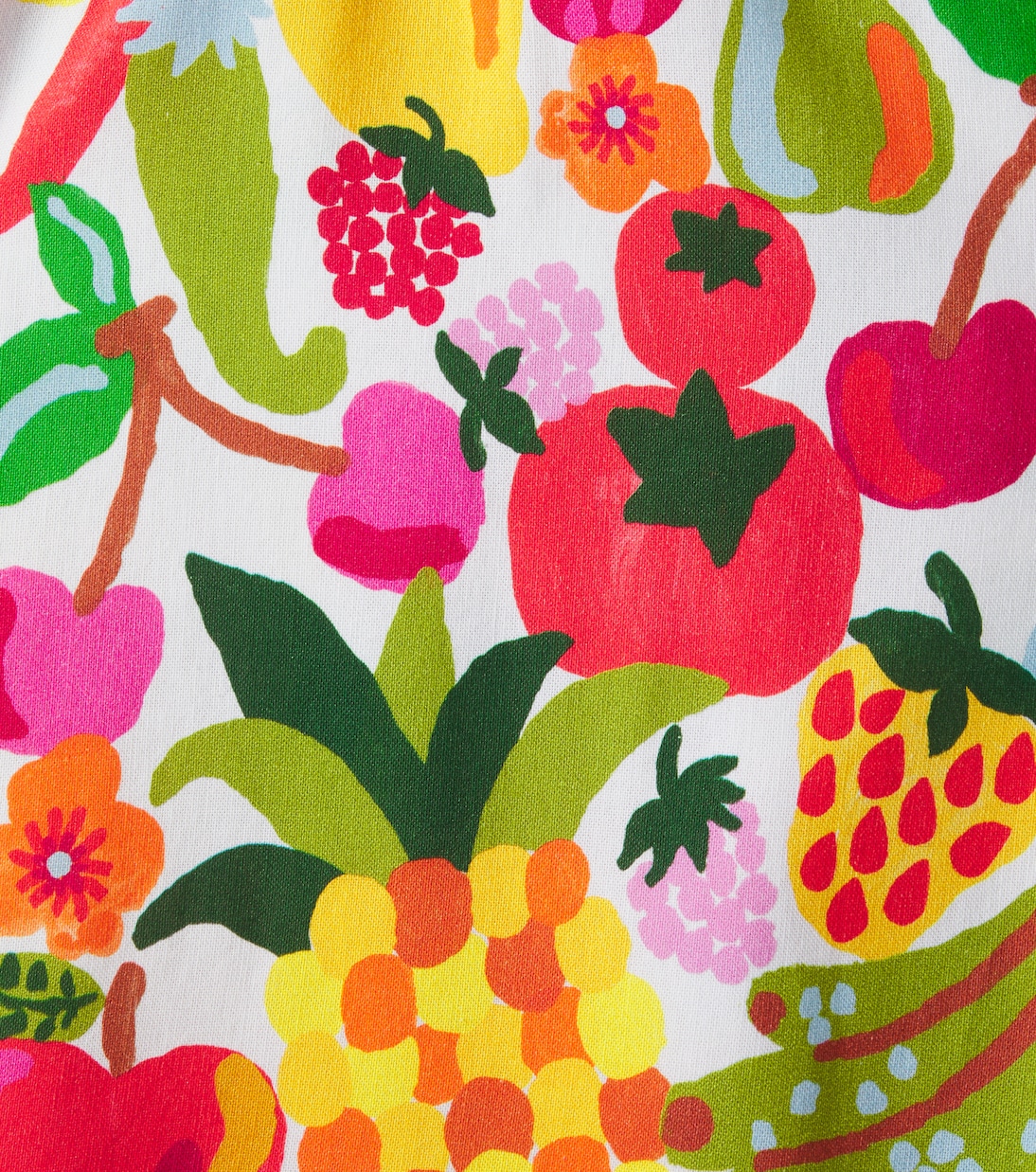 Printed cotton-blend dress | Fábula